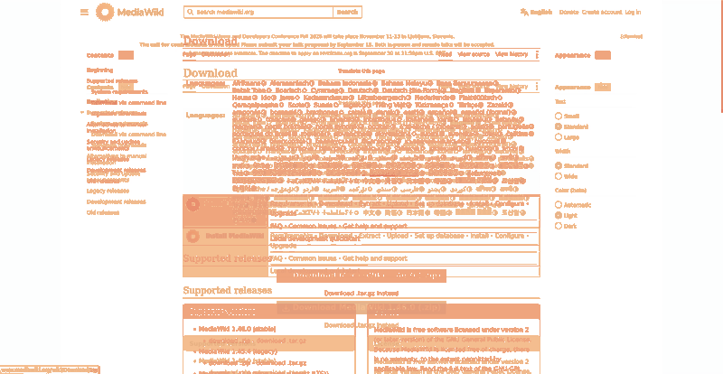 Heatmap of how often each pixel changed while the page loaded