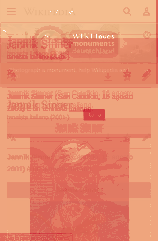 Heatmap of how often each pixel changed while the page loaded