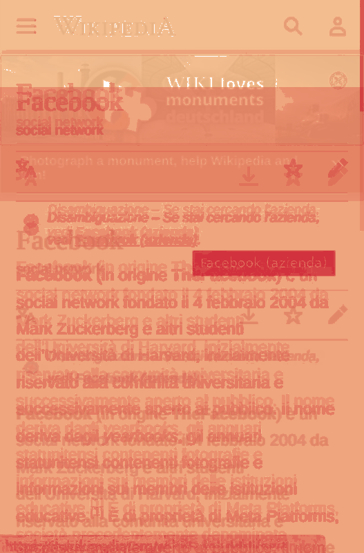 Heatmap of how often each pixel changed while the page loaded
