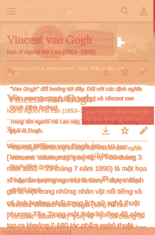 Heatmap of how often each pixel changed while the page loaded