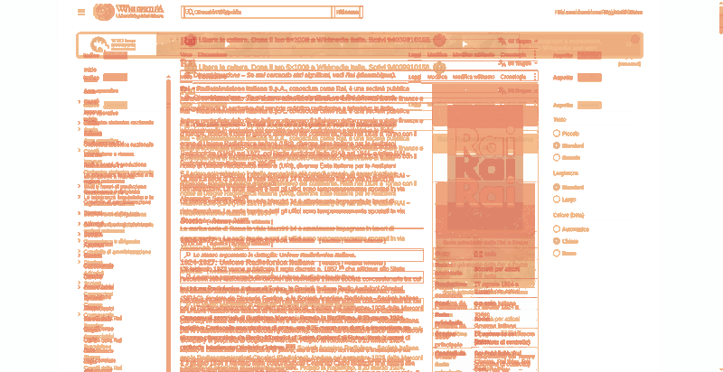Heatmap of how often each pixel changed while the page loaded