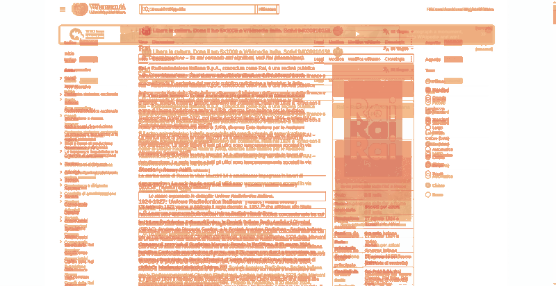 Heatmap of how often each pixel changed while the page loaded