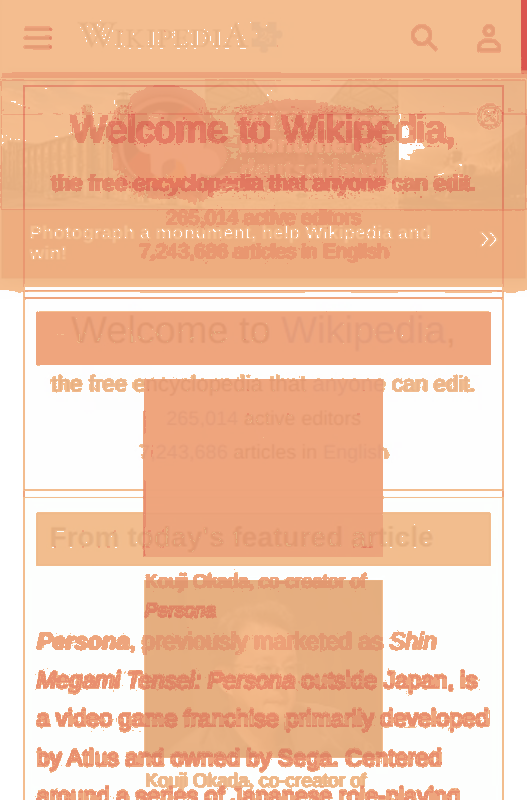 Heatmap of how often each pixel changed while the page loaded