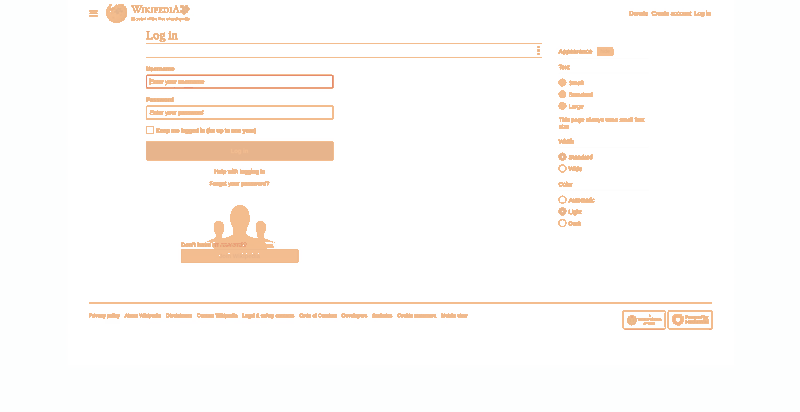 Heatmap of how often each pixel changed while the page loaded